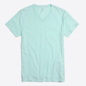 J.Crew Mercantile slim heathered Broken-in V-neck